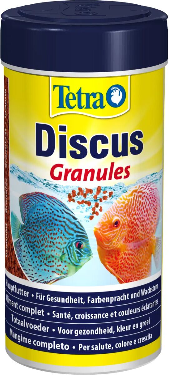 tetra mangime per pesci discus in granuli 250ml