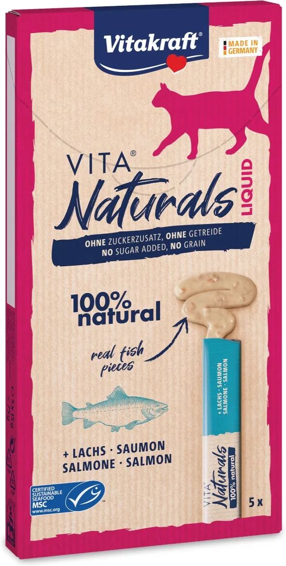 vitakraft vita naturals liquid salmone 75g