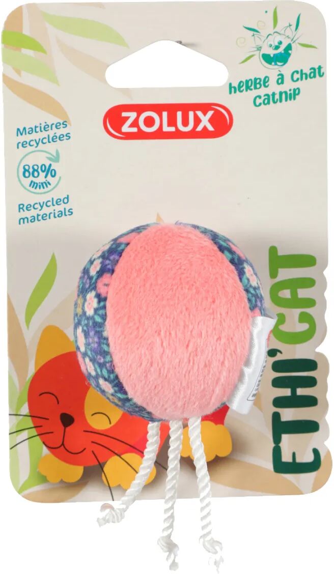 zolux gioco gatto ethicat fiore palla 1 pz