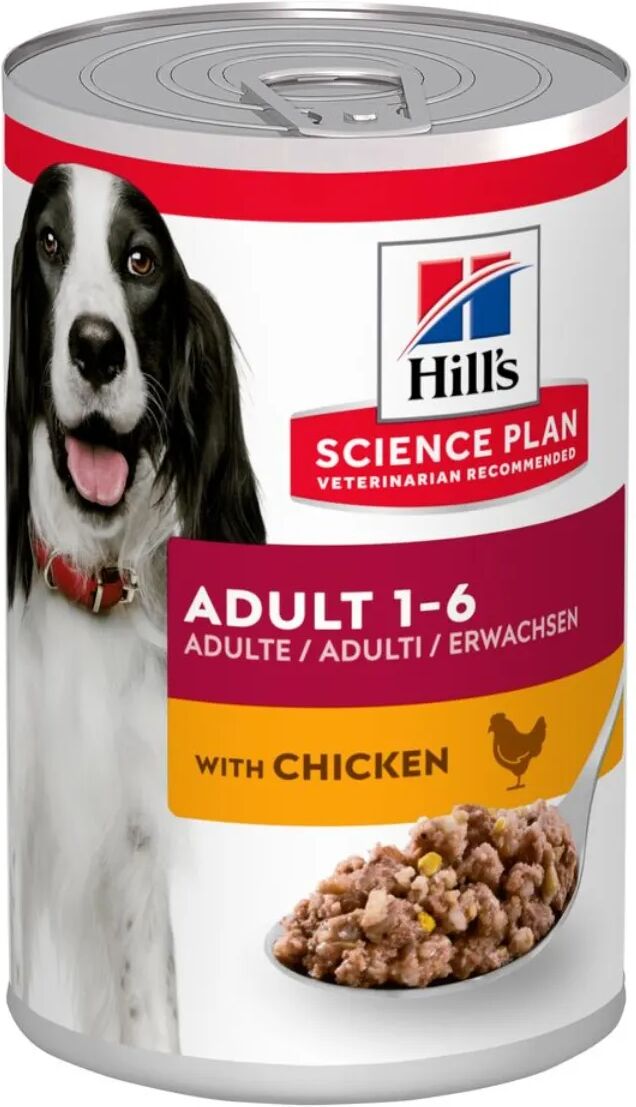 hills hill's science plan dog lattina 370g pollo