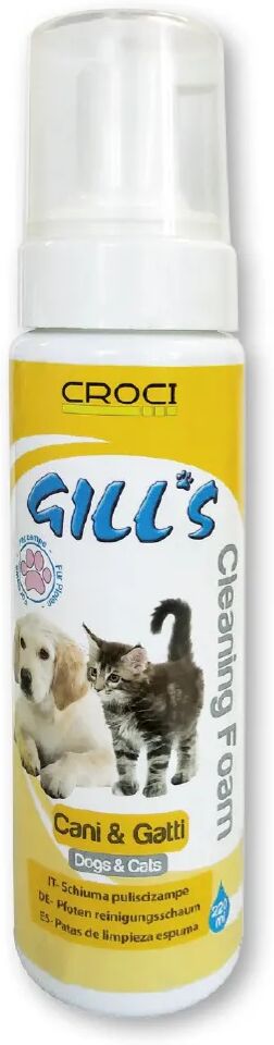 gill's schiuma pulisci zampe 220ml