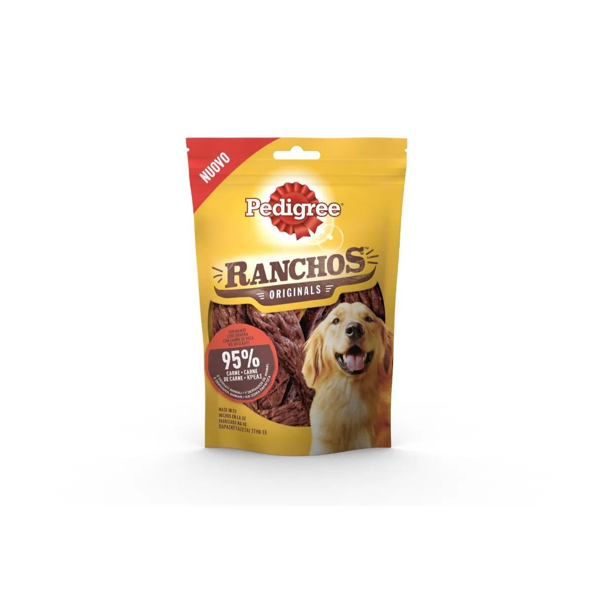 pedigree snack cane ranchos originals manzo 70g 70g