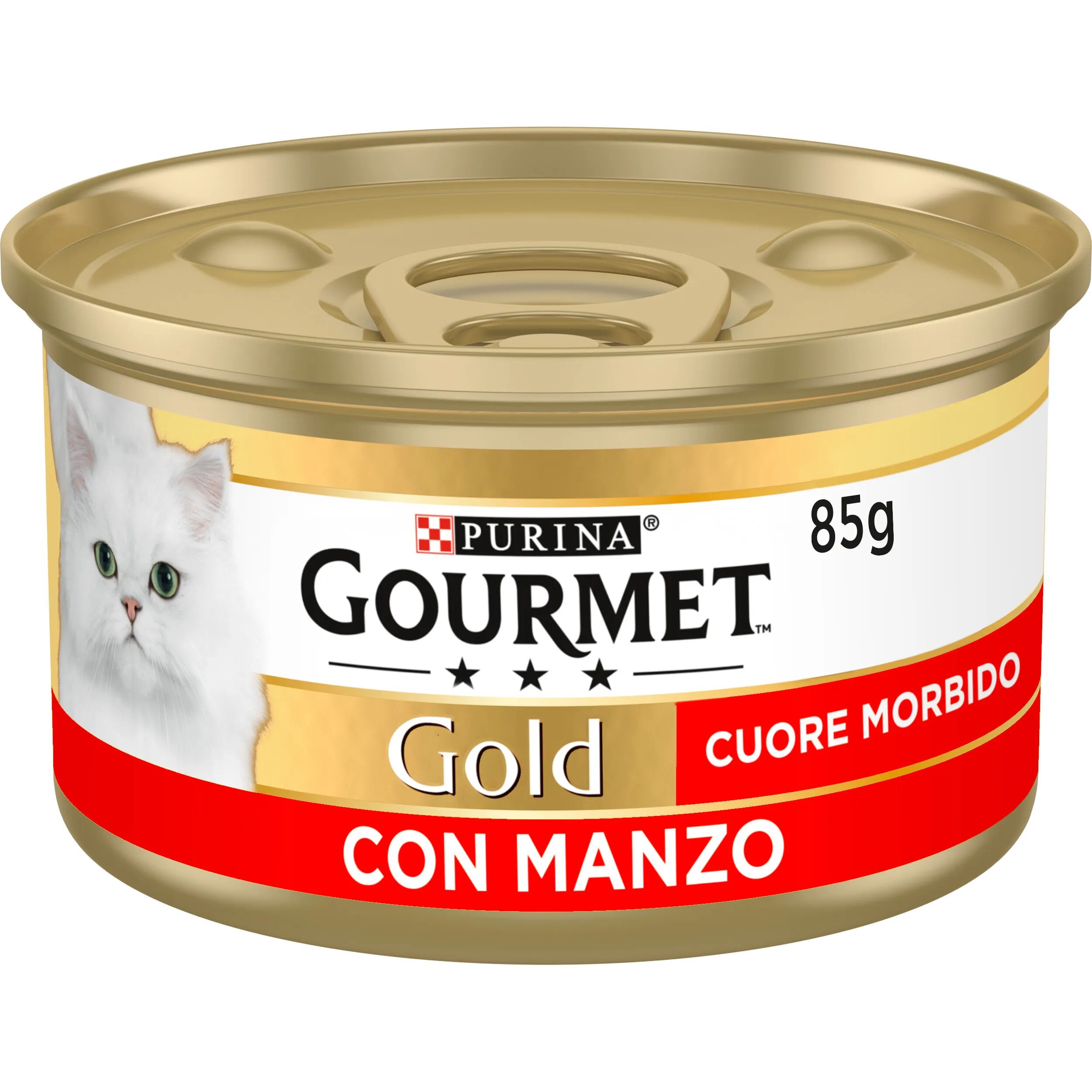 gourmet gold cuore morbido cat lattina multipack 24x85g manzo
