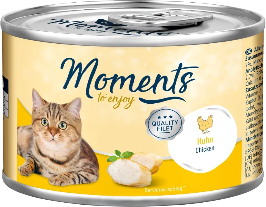 moments cat lattina multipack 6x140g pollo