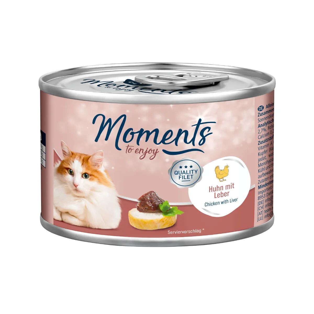 moments cat lattina multipack 6x140g pollo e fegato