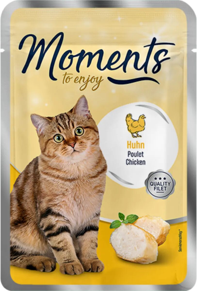 moments cat busta multipack 12x70g pollo