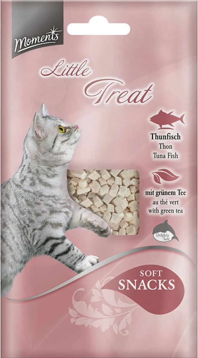 moments little treat snack per gatto con tonno 2x15g