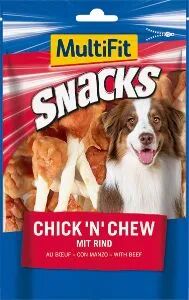 multifit snack chick'n chew bones 100g 100g