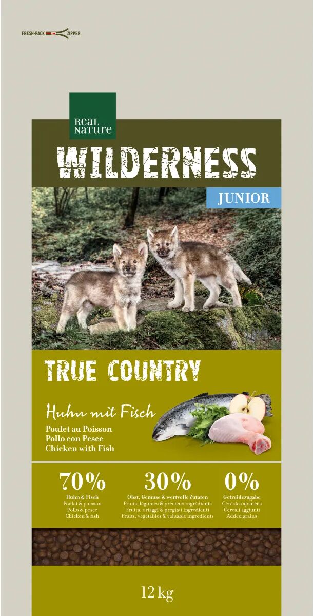 real nature wilderness  cane junior pure country 12kg