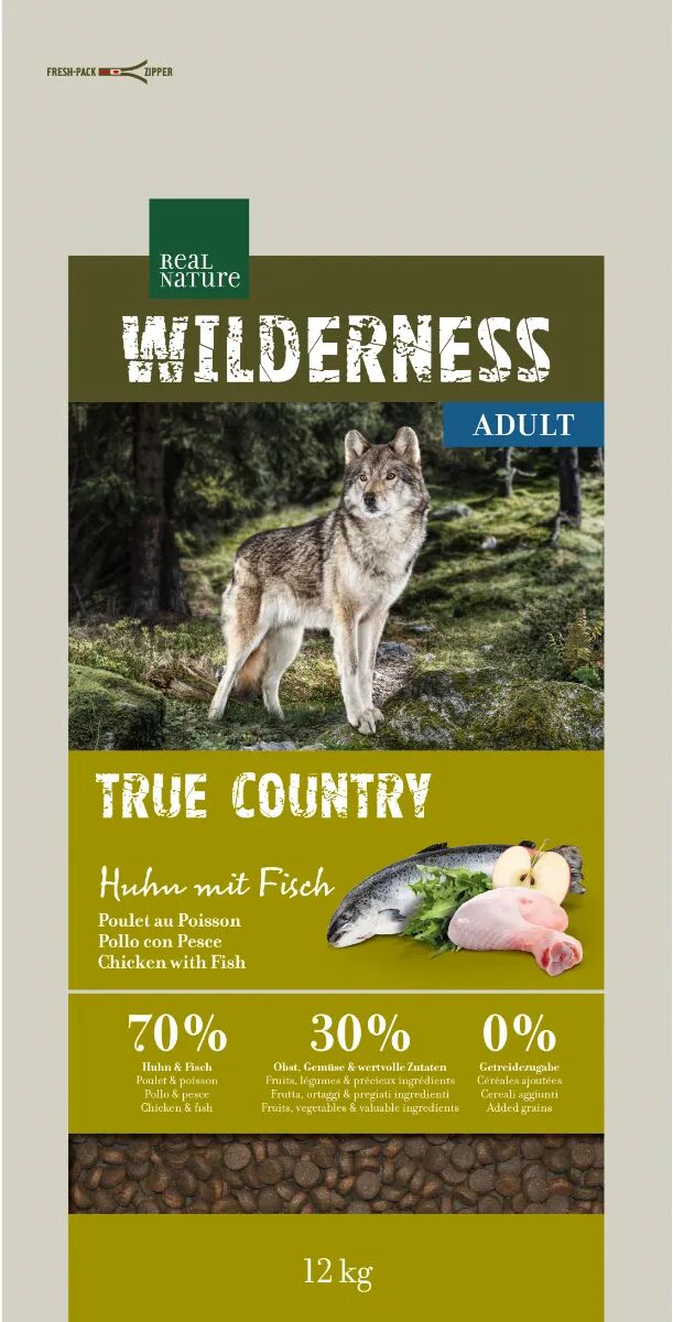 real nature wilderness  cane adult pure country 12kg