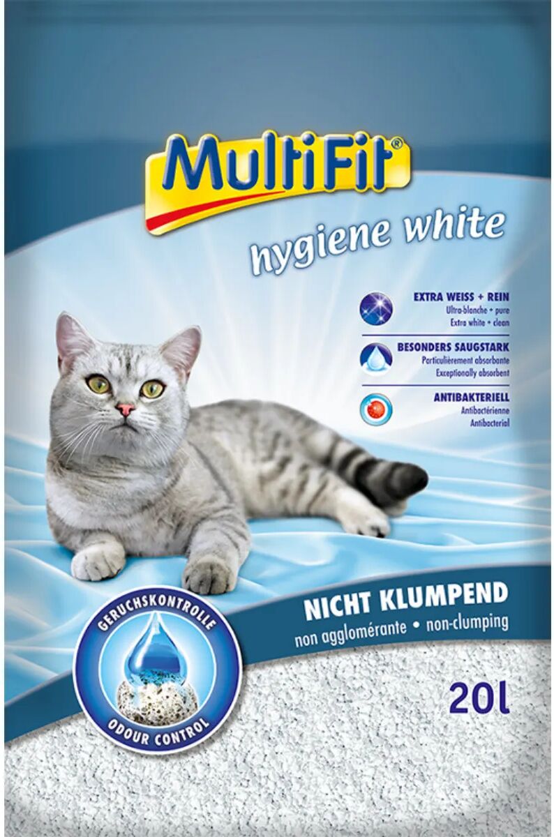 multifit lettiera hygiene white assorbente 20l