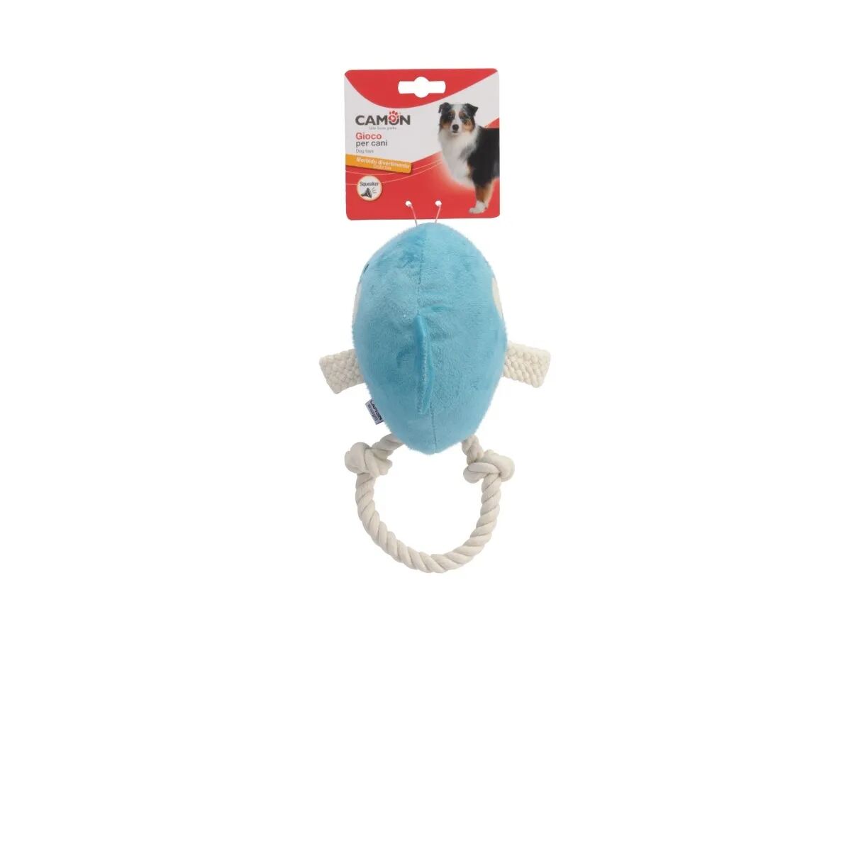 camon peluche squaker balena cm.25