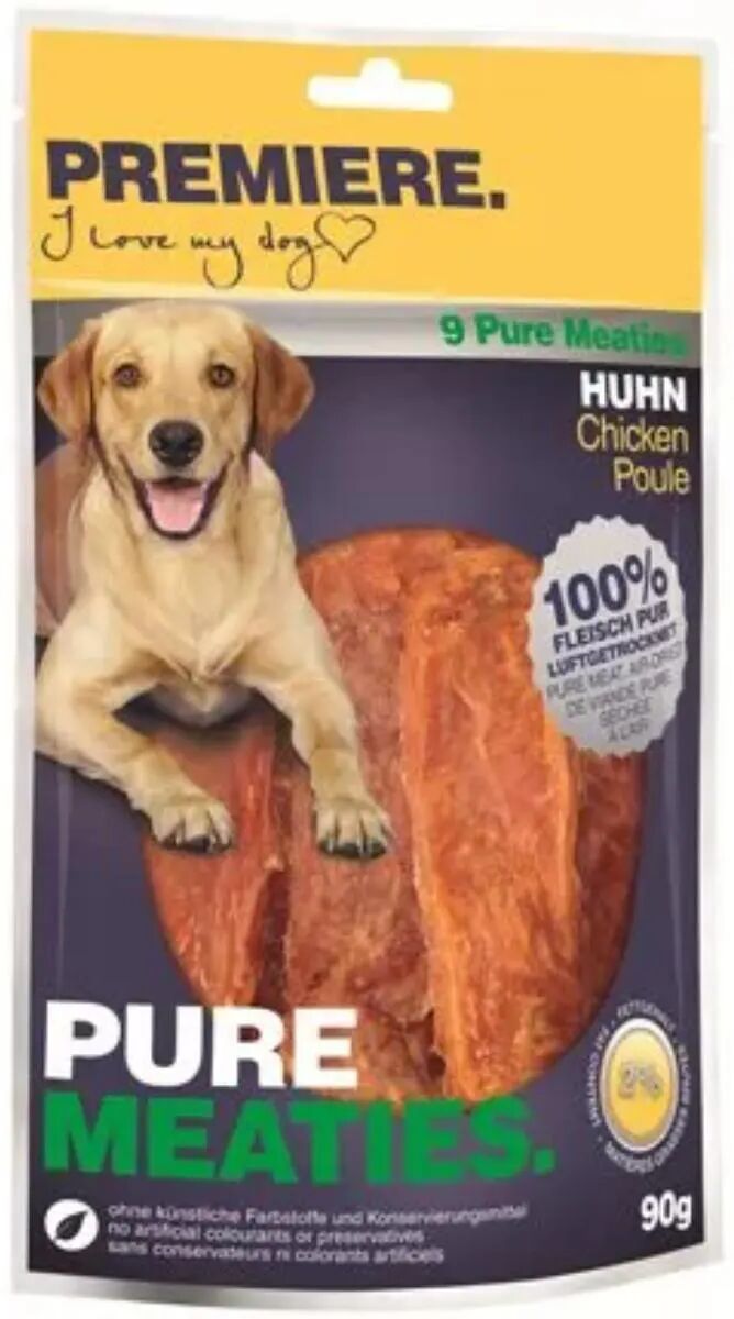 premiere pure meaties snack dog 90g pollo