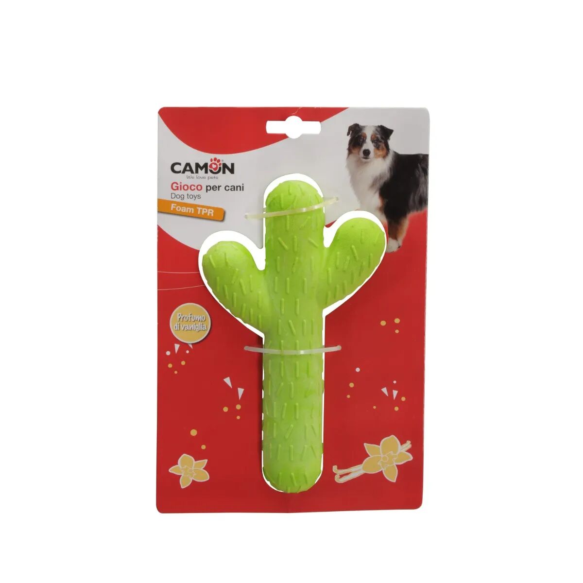camon gioco per cani cactus in tpr cm.19