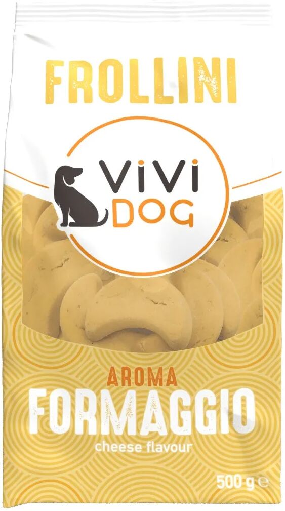 vivi dog biscotti frollini 500g formaggio