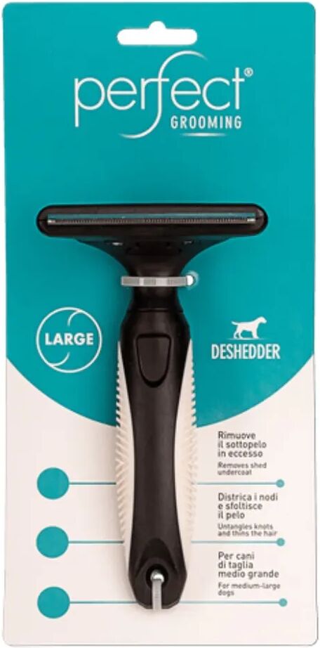 perfect deshedder spazzola per cani m