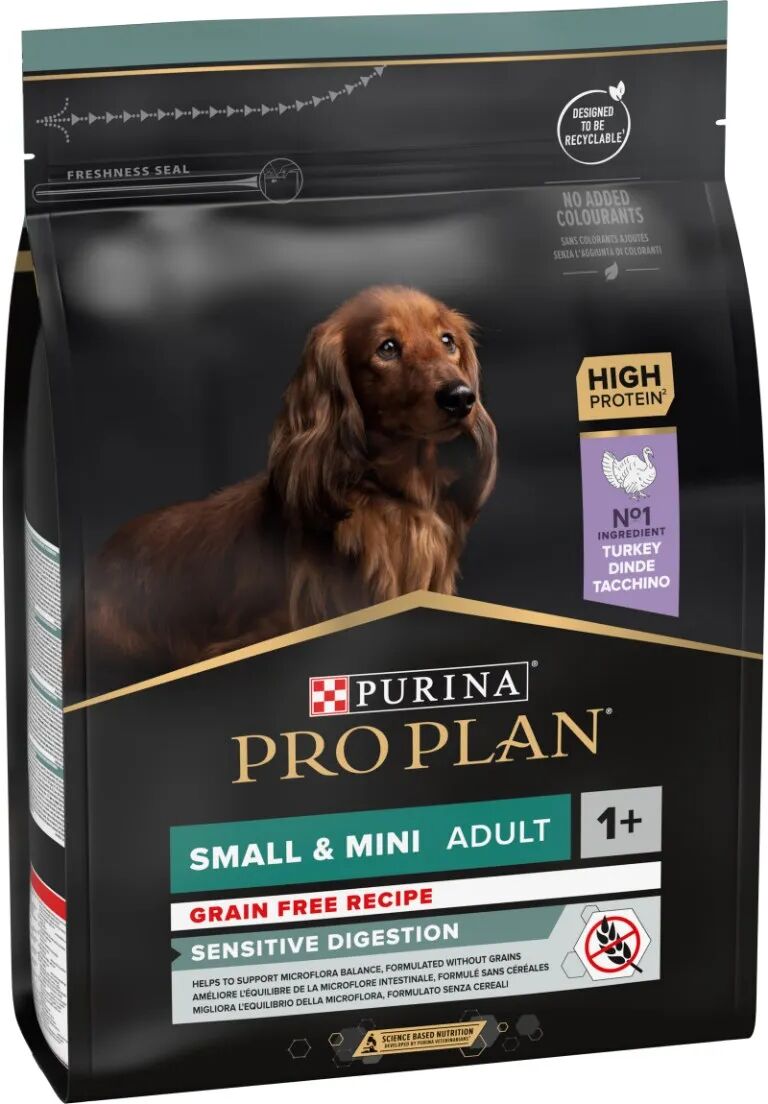 purina pro plan sensitive digestion small e mini adult grain free 2.5kg