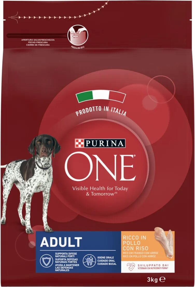 purina one cane adult pollo e riso 3kg