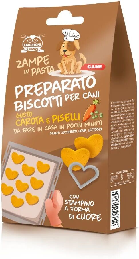 coltivia preparato biscotti per cani carota e piselli 120g 120g