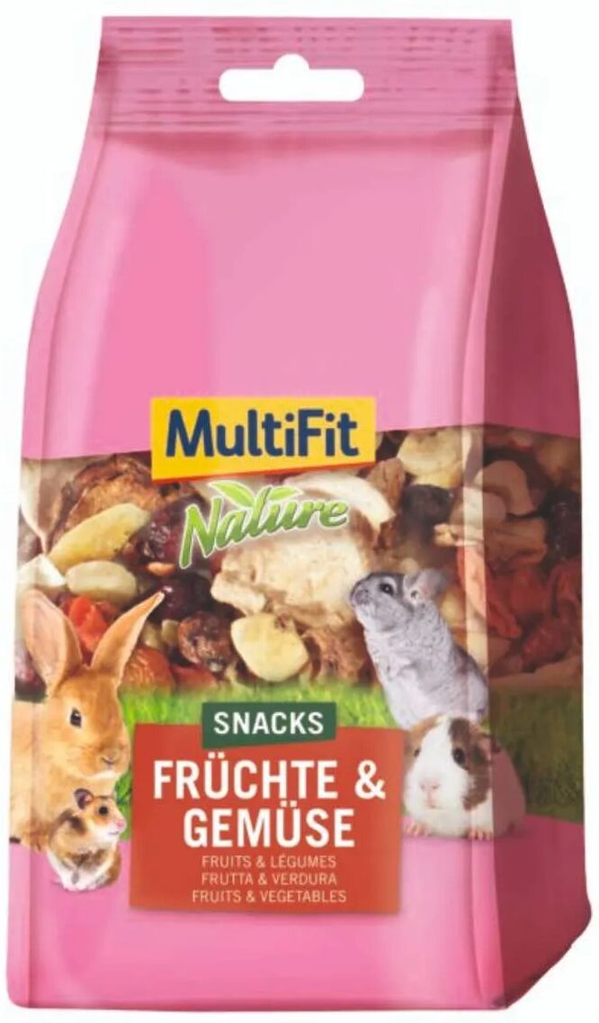 multifit snack per roditori con frutta e verdura 100g