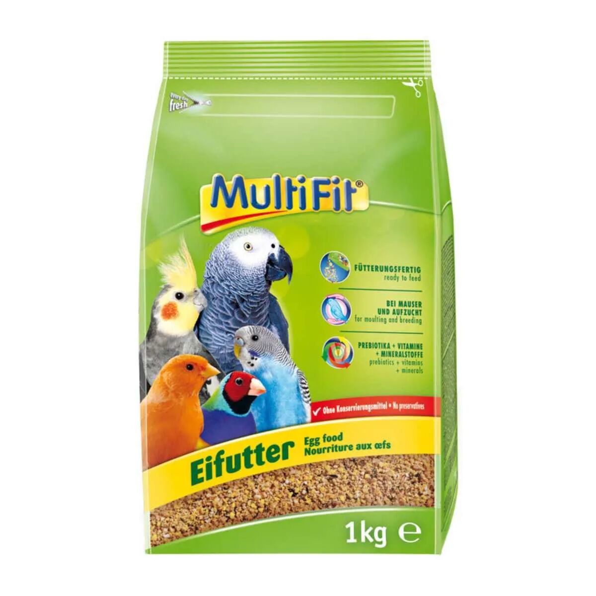 multifit mangime per uccelli egg food 1kg