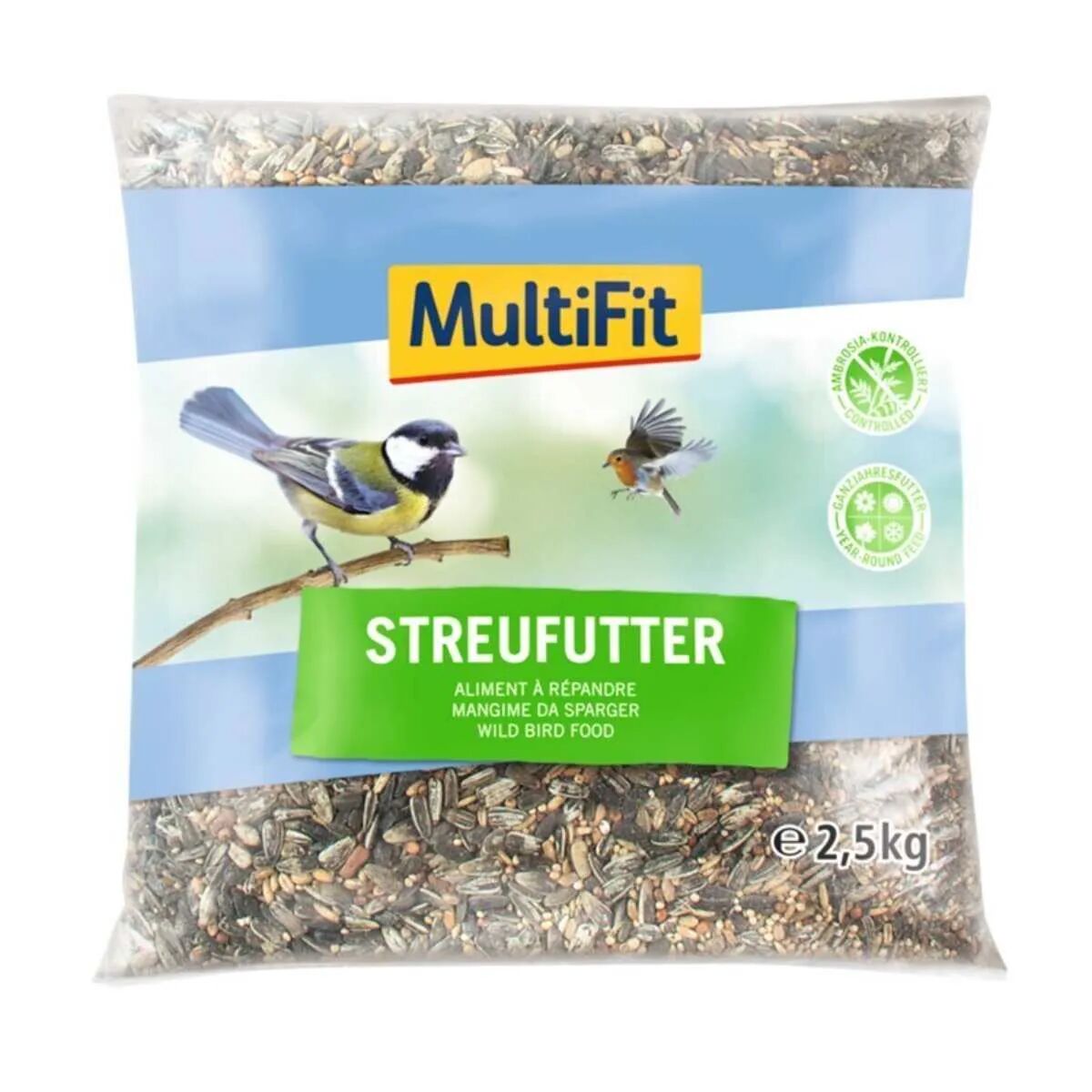 multifit mangime mix per uccelli 2.5kg