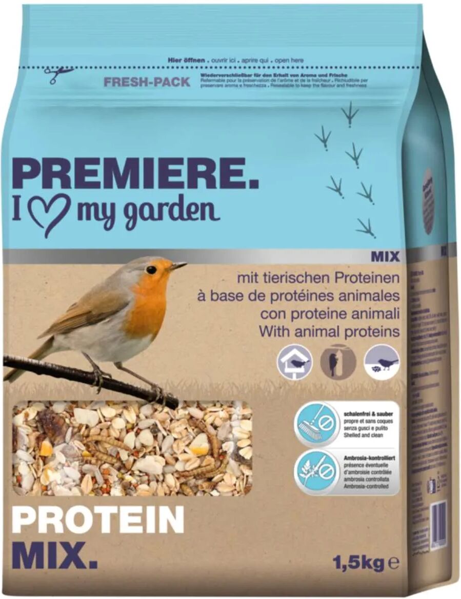 premiere mangime per uccelli mix proteico 1.5kg