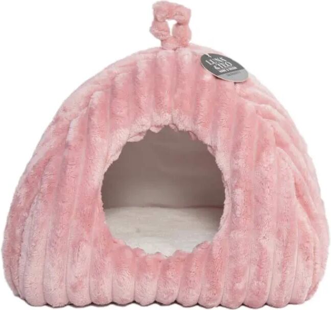 luna e teo cuccia igloo serenity per gatto rosa