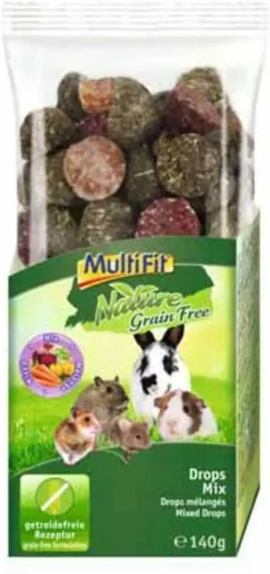 multifit snack per roditori drops mix senza cereali mix