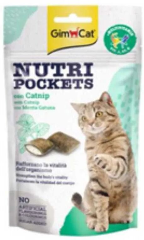 gimcat nutri pockets menta e multivitamin 60g 60g