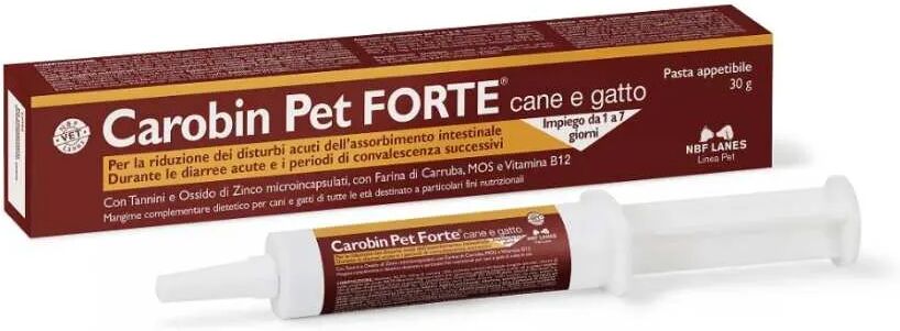 nbf lanes carobin pet forte pasta 30g