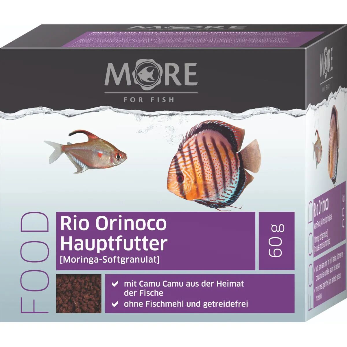 more mangime per pesci  rio orinoco granuli 60g