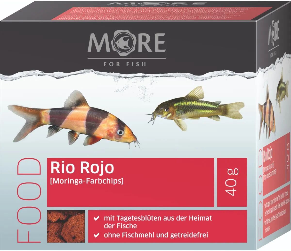 more mangime  per pesci rio rojo pastiglie 40g