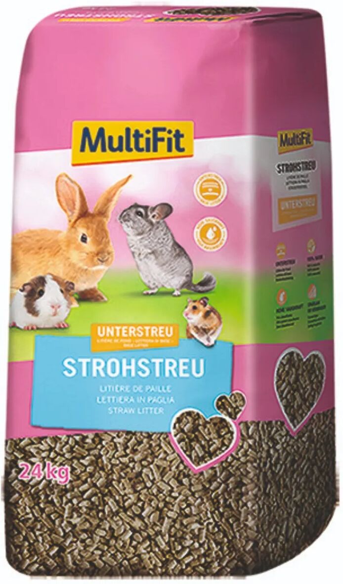 multifit lettiera pellet in paglia 8kg