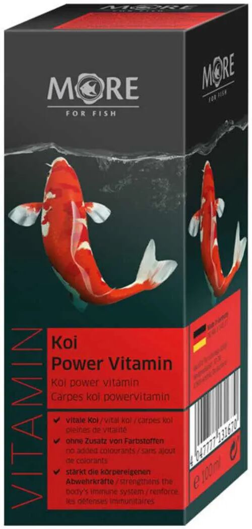 more mangime per pesce koi power multivitamin 100ml