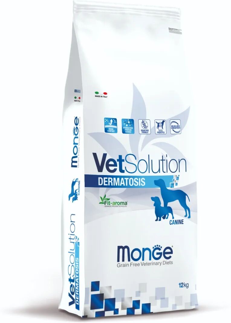 monge vet solution dermatosis dry dog 12kg