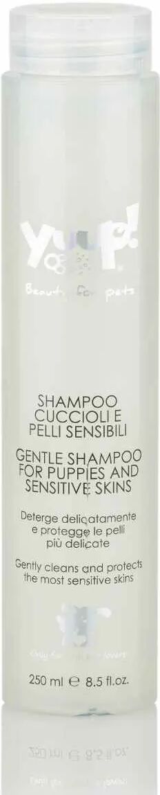 yuup shampoo per cani cuccioli/pelli sensibili 250ml