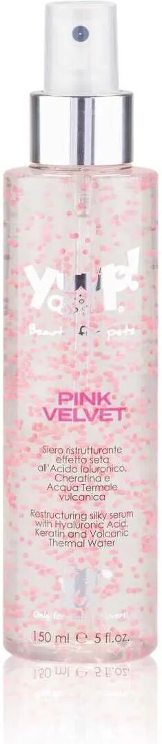 yuup siero ristrutturante pink velvet per cani 150ml