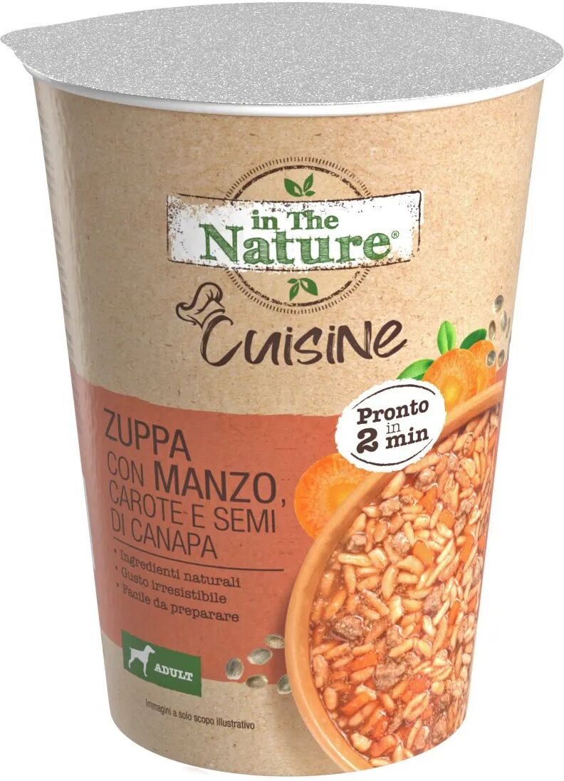 in the nature dog vaschette cuisine 50g riso e manzo