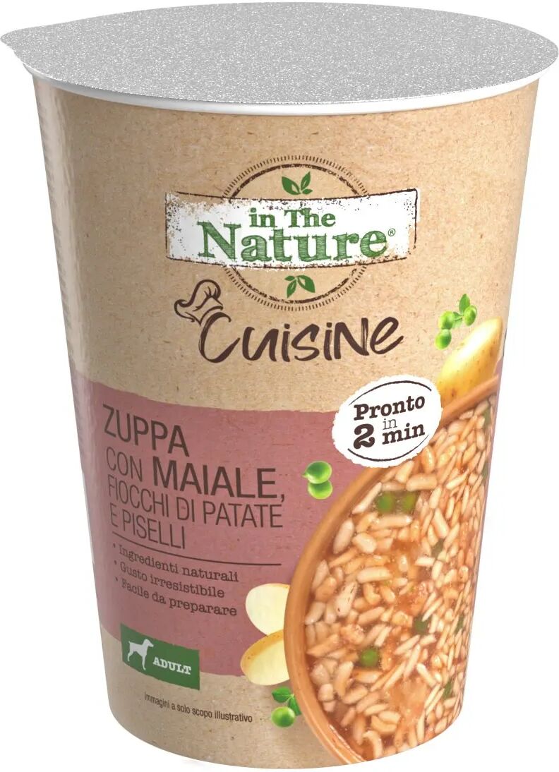 in the nature dog vaschette cuisine 50g riso e maiale