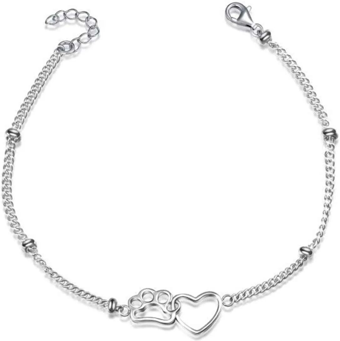 zuky bracciale best friends cuore&zampa 1pz