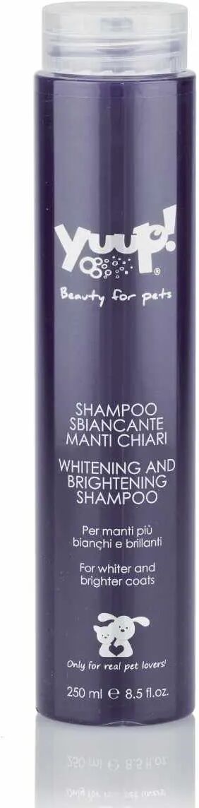 yuup ! shampoo dog sbiancante per manti chiari 250ml