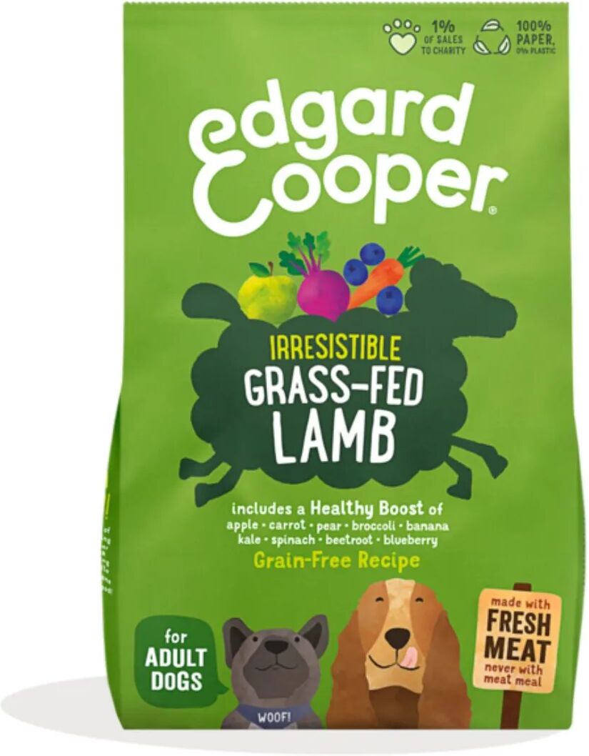 edgard cooper edgard & cooper dog adult agnello 7kg