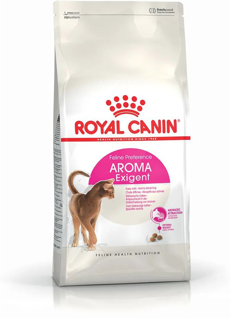 royal canin cat exigent aromatic alimento completo per gatti adulti molto esigenti di oltre 1 anno di età 400g