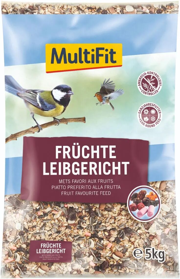 multifit alimento uccelli favourite feed frutta 5kg