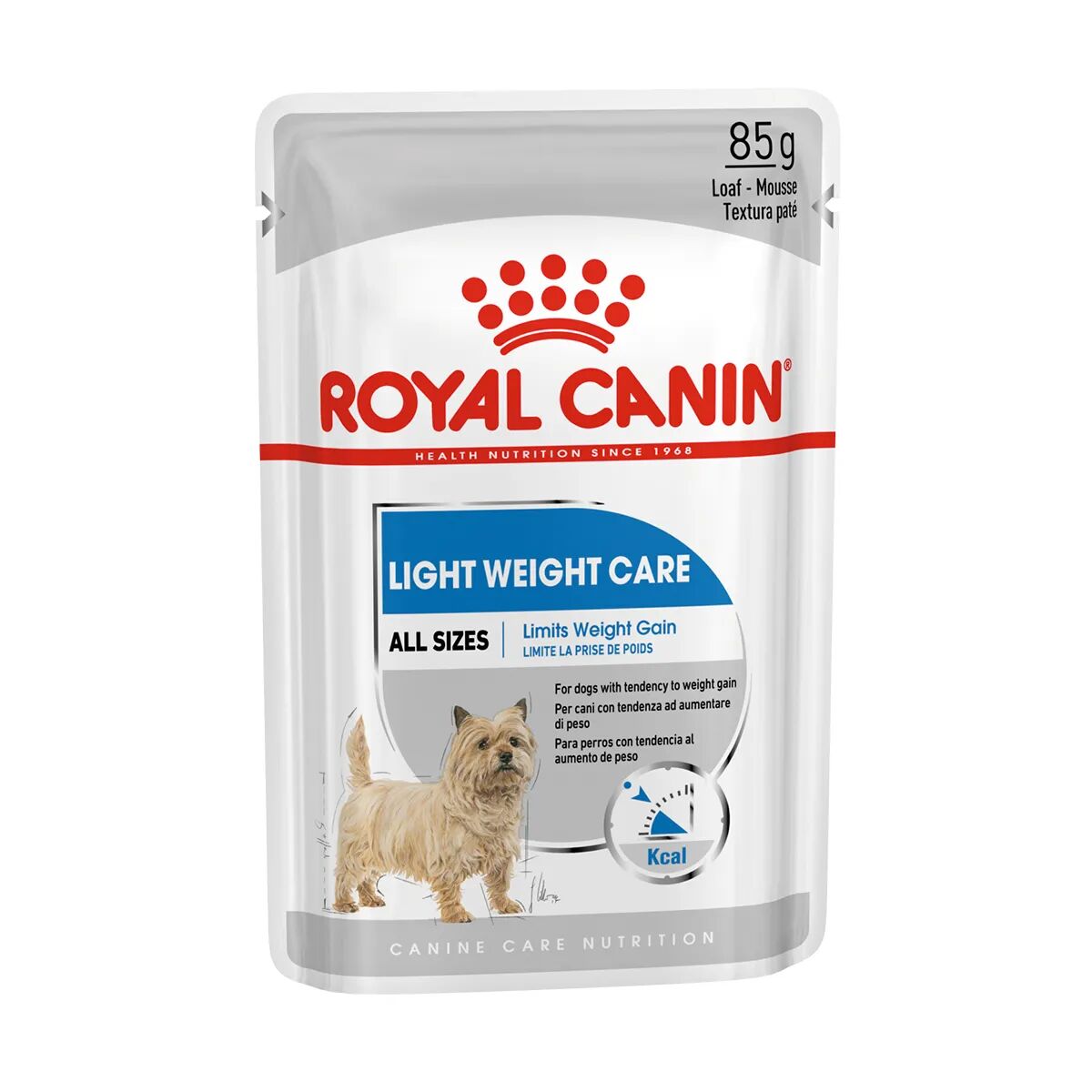 royal canin light weight care dog busta multipack 48x85g carni e derivati