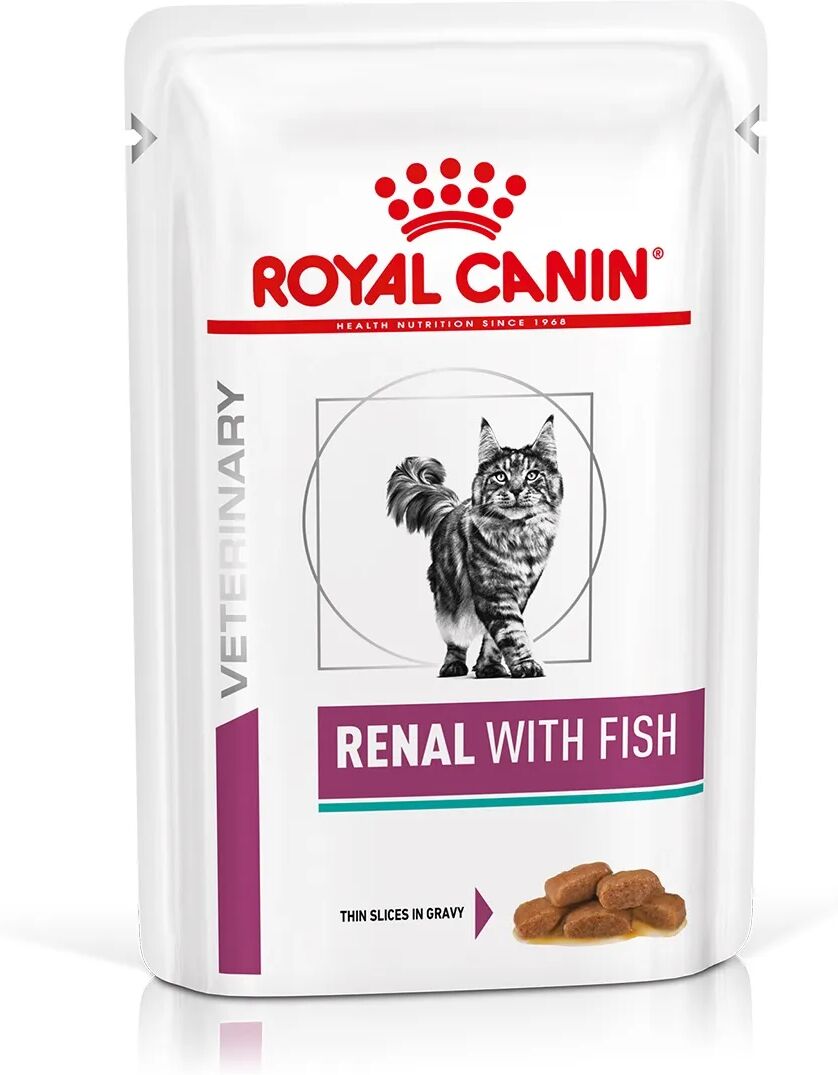 royal canin v-diet renal multipack pesce per gatti 12x85g