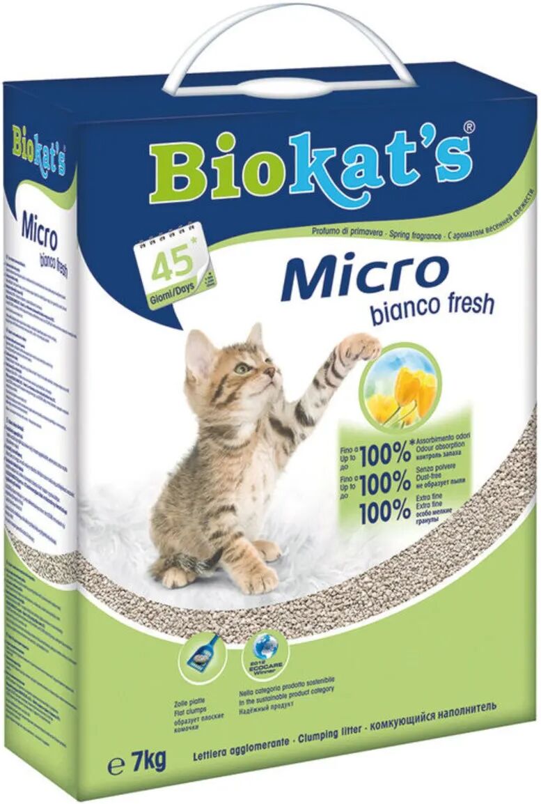 biokats biokat's lettiera micro fresh 7kg