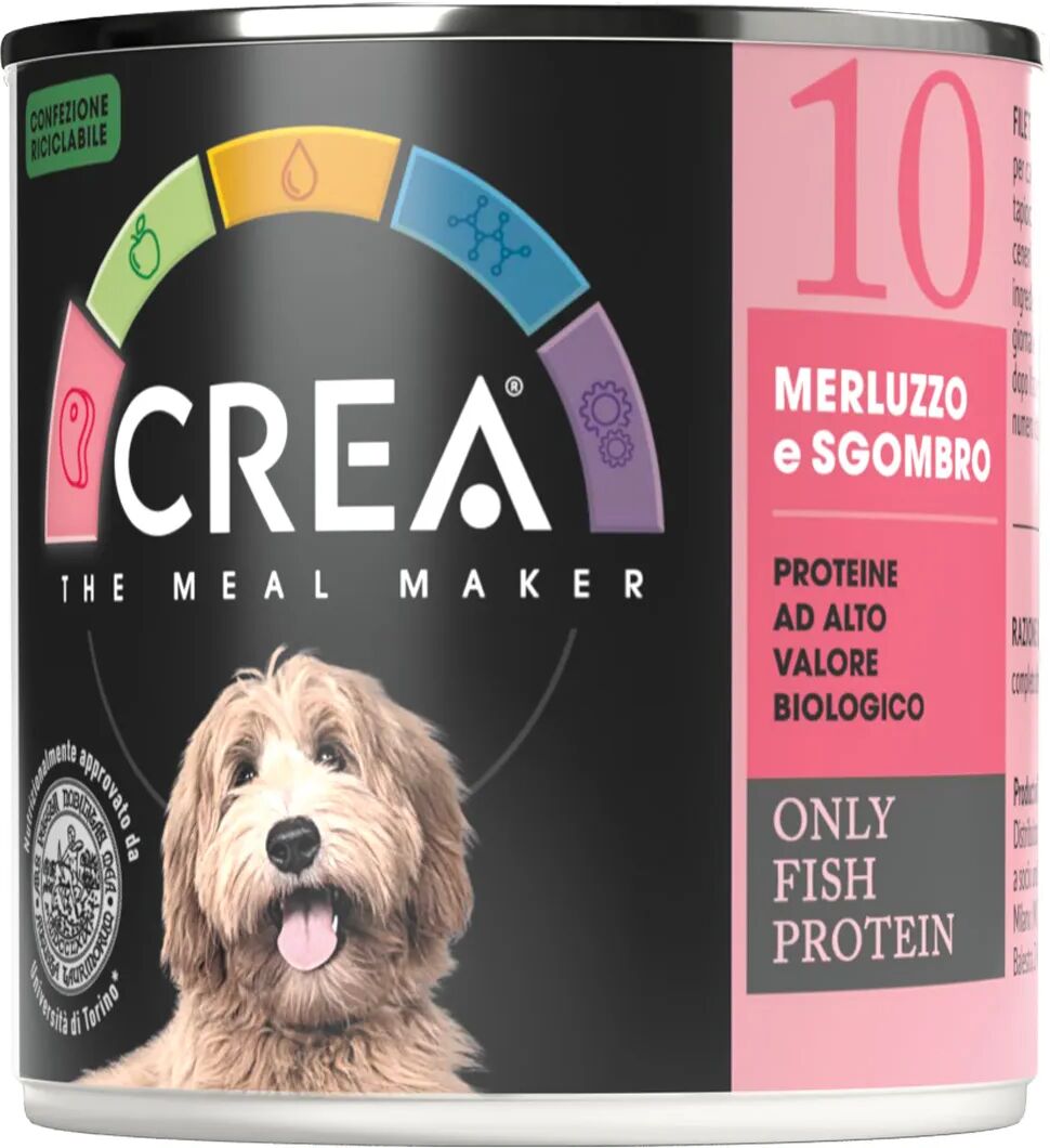 crea dog lattina merluzzo e sgombro 280g