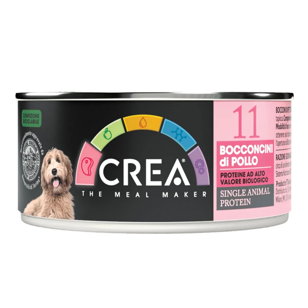 crea dog lattina petto di pollo 90g